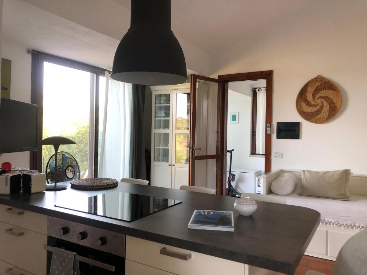 Domus Moon Apartment With Sea View ヴィッラシミーウス エクステリア 写真